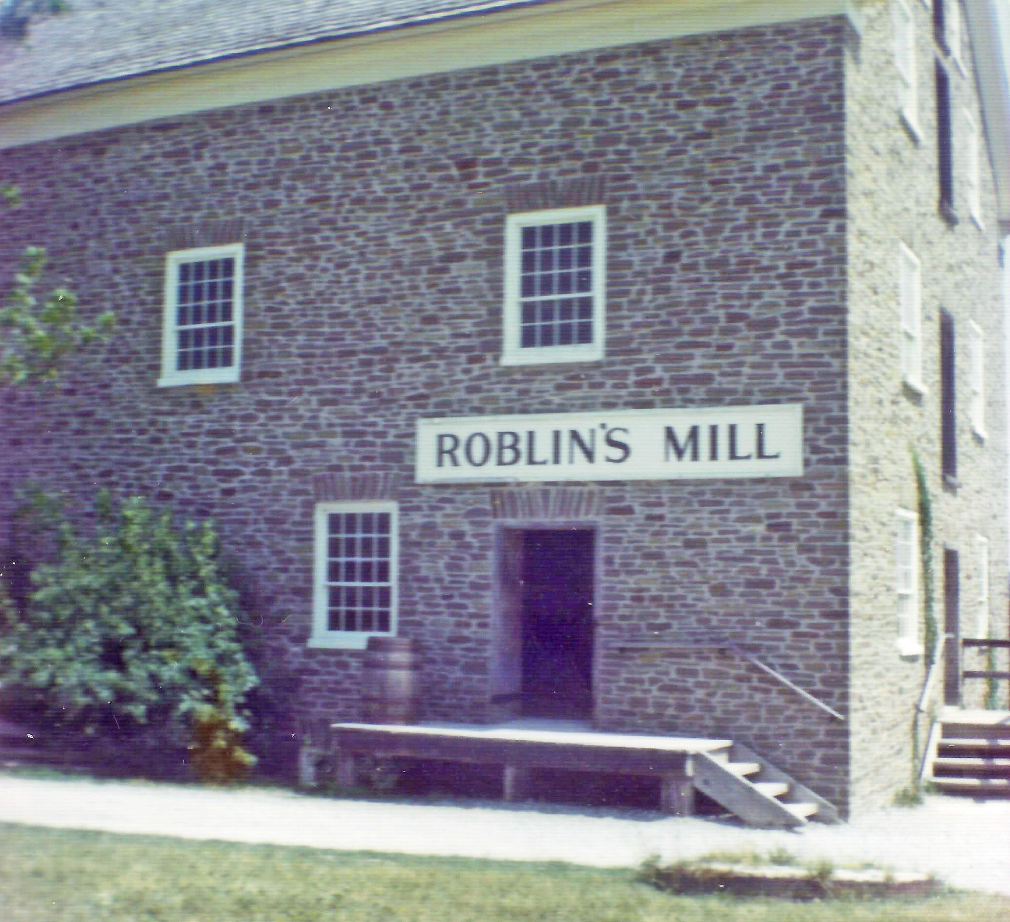 Roblin's Mill at its new location at Black Creek Pioneer Village. Photo by Terry Sprague