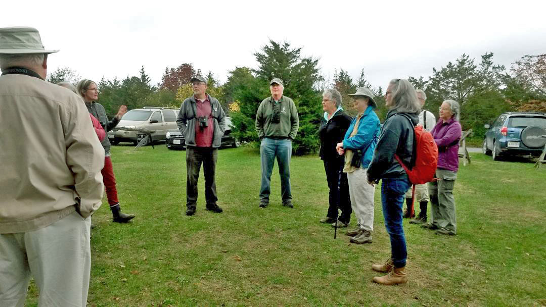 Peter Fuller and Roger Frost led a full day outing of WBFN and Prince Edward County Field Naturalists members at the Prince Edward County South Shore IBA this past Saturday. The outing started at the Prince Edward Point Bird Observatory and 40 species of birds were recorded in two and a half hours.